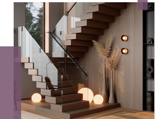 Изготовление и монтаж лестниц в Урае от 88579 руб. | ПРОЛЁТ-Урй