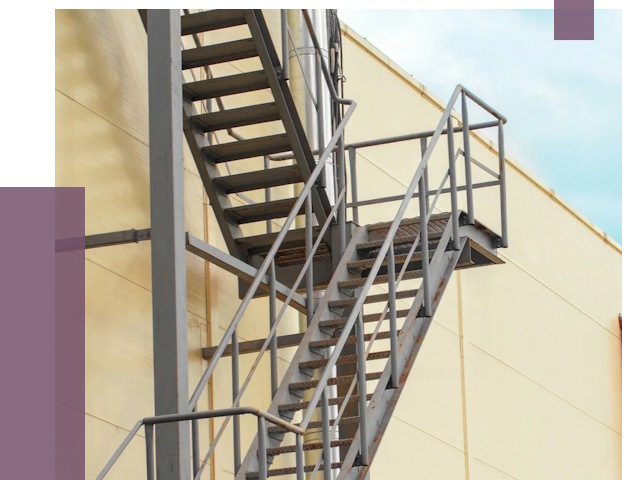 Пожарные лестницы в Урае от 12505 руб. — монтаж и продажа | ПРОЛЁТ-Урй