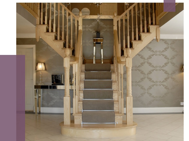 Монтаж деревянных лестниц в Урае от 7764 руб. 