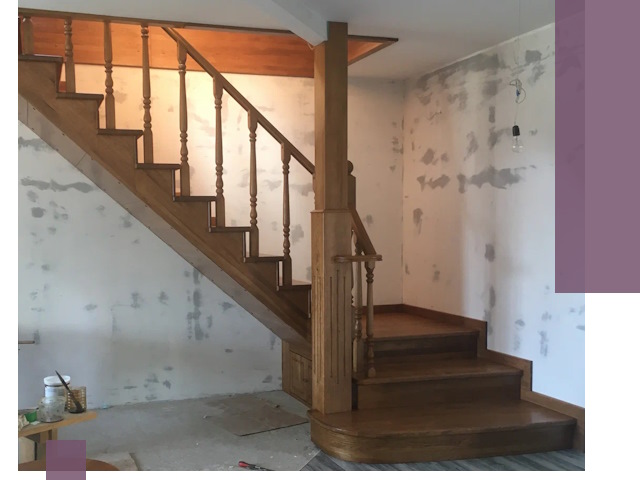 Ремонт деревянных лестниц в Урае: быстро и качественно