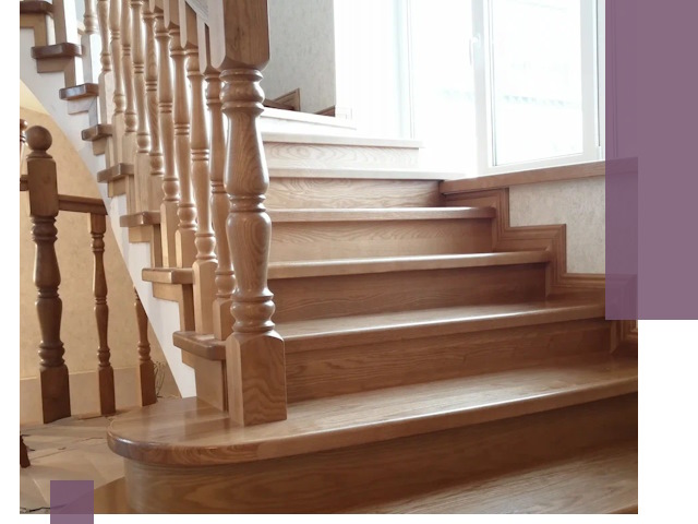 Реставрация деревянных лестниц в Урае — качественно и быстро