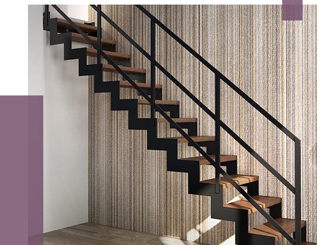 Изготовление металлических лестниц в Урае от 49500 руб. | ПРОЛЁТ-Урй