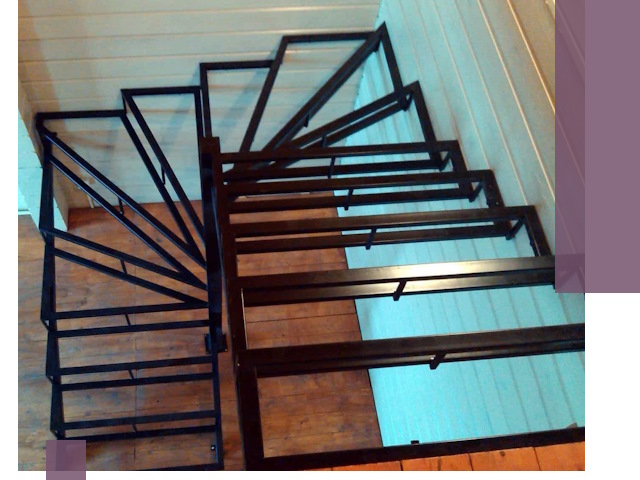 Изготовление металлических лестниц любой сложности в Урае