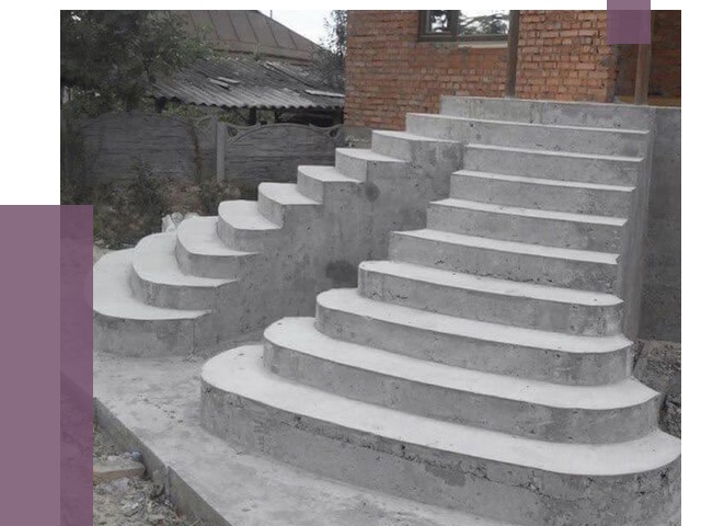 Монтаж бетонных лестниц в Урае от 4377 руб. 