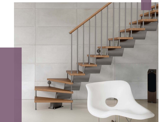 Монтаж модульных лестниц в Урае от 6461 руб. 