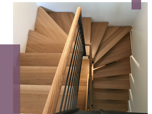 П-образные лестницы в Урае под ключ от 49500 руб. | ПРОЛЁТ-Урй