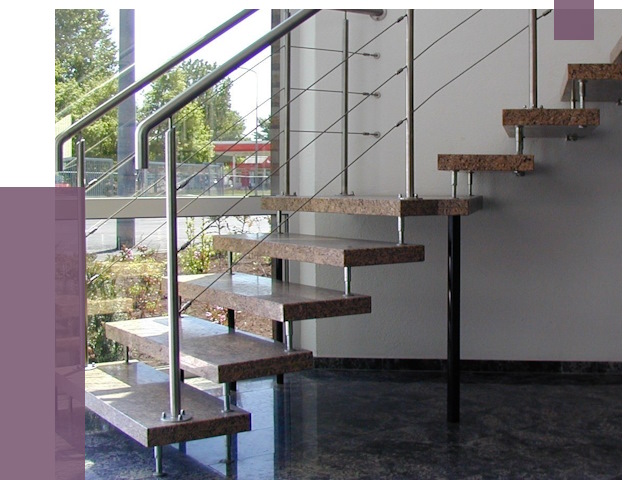 Лестницы на больцах в Урае от 8128 руб. под ключ | ПРОЛЁТ-Урй