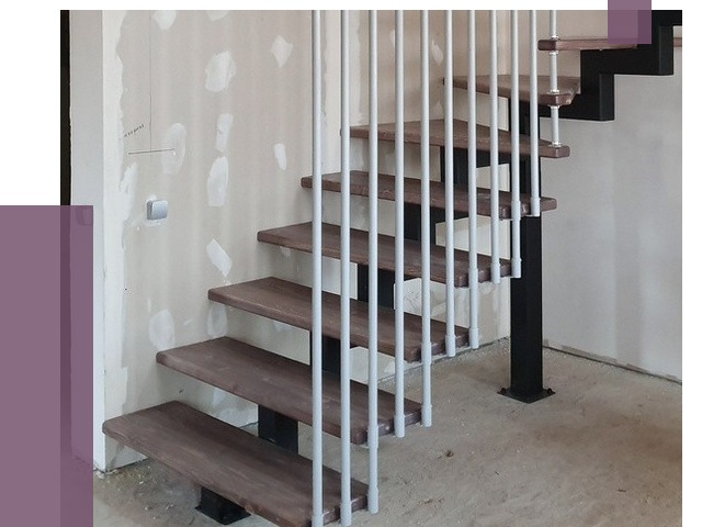 Монтаж лестниц на больцах в Урае от 8545 руб. — надежно| ПРОЛЁТ-Урй