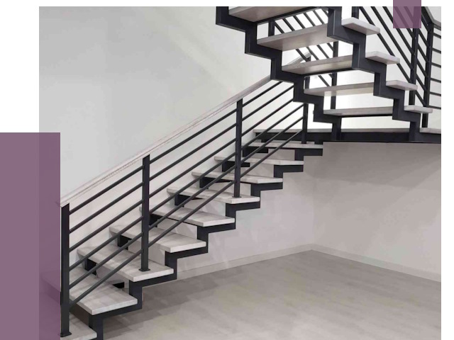 Лестницы на металлокаркасе под ключ в Урае от 13026 руб. | ПРОЛЁТ-Урй