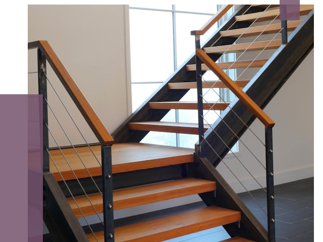 Изготовление лестниц на металлокаркасе в Урае от 19279 руб. | ПРОЛЁТ-Урй