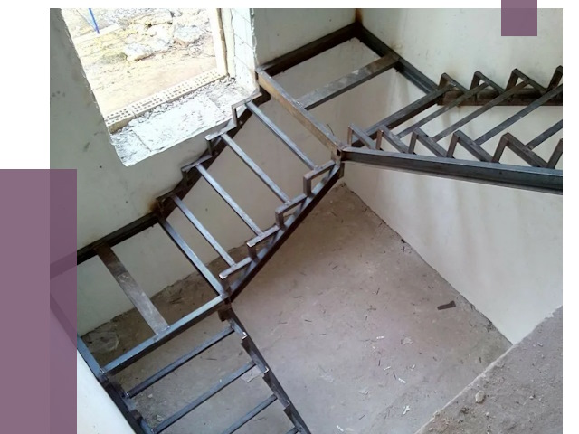 Монтаж лестниц на металлокаркасе в Урае от 13026 руб. — ПРОЛЁТ-Урй