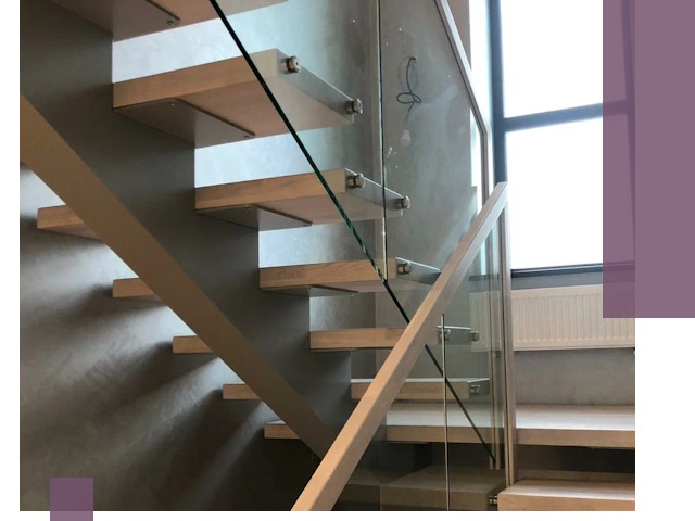 Изготовление лестниц на монокосоуре в Урае с монтажом и гарантией