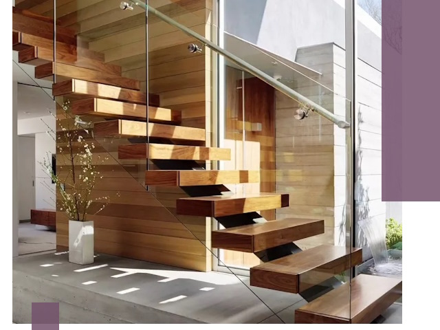 Современные лестницы на заказ в Урае — изготовление и монтаж