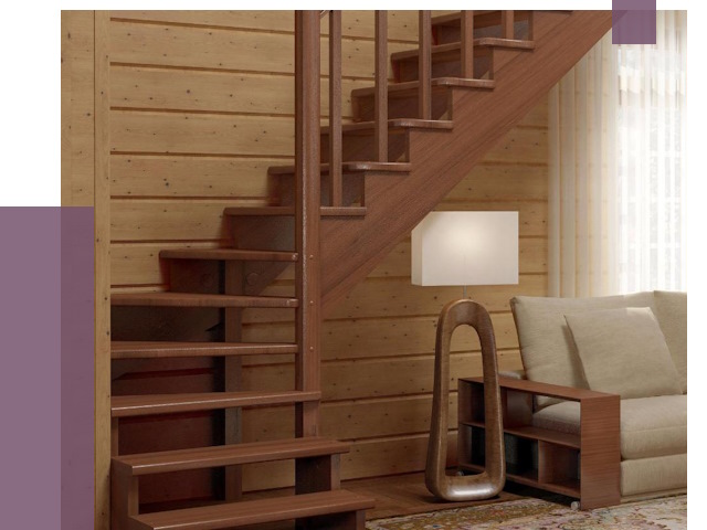 Лестницы эконом класса в Урае от 18601 руб. бюджетные решения