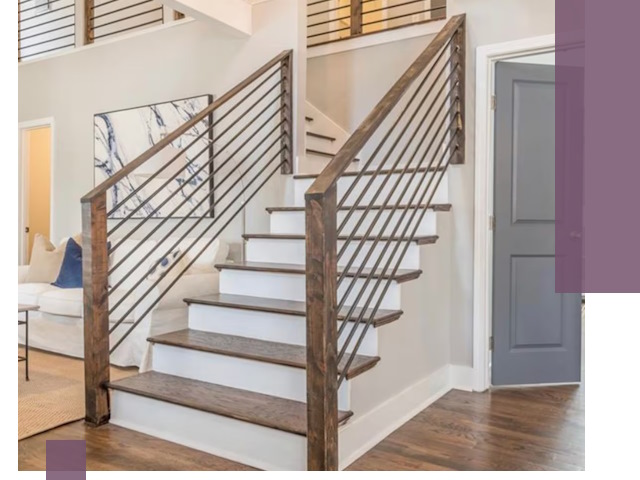 Лестницы для коттеджа под ключ в Урае — изготовление и монтаж