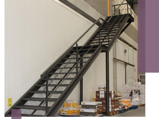 Лестницы для производства в Урае — изготовление и монтаж
