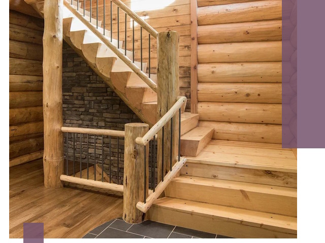 Лестницы в баню под заказ и профессиональный монтаж в Урае