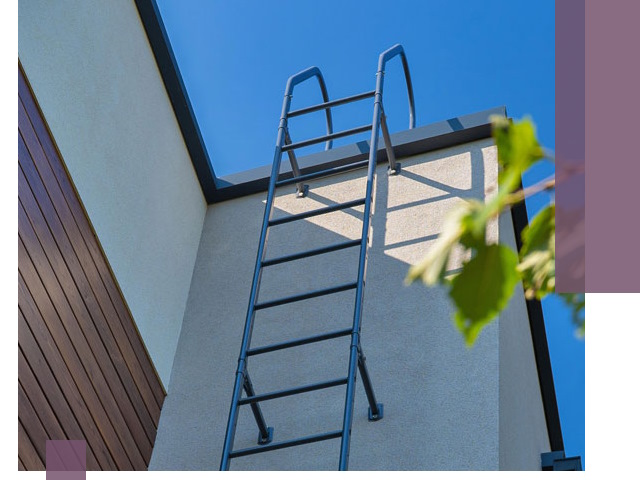 Лестницы на крышу в Урае — изготовление, монтаж, демонтаж