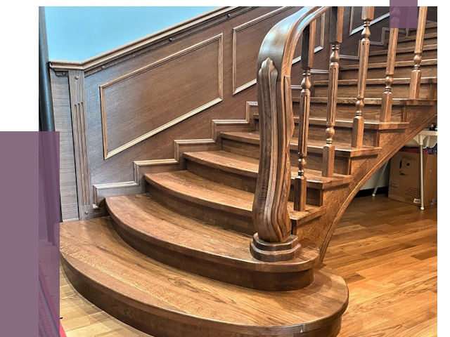 Дубовые лестницы под ключ в Урае от 179762 руб. — ПРОЛЁТ-Урй