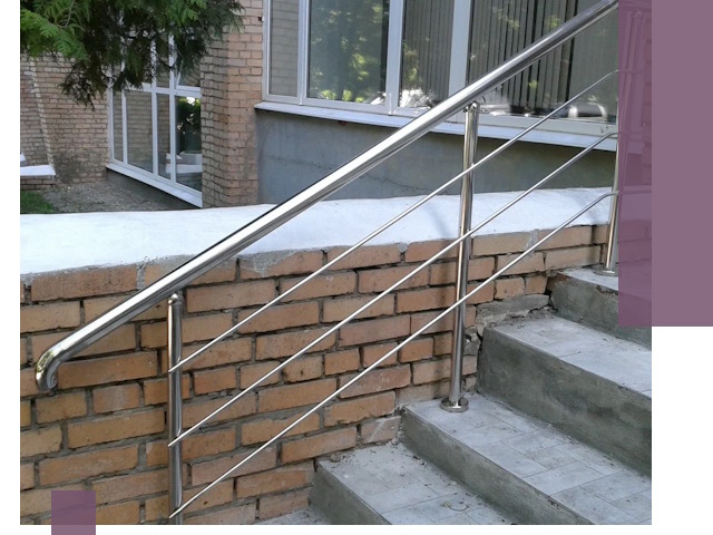 Перила из нержавеющей стали высокого качества в Урае