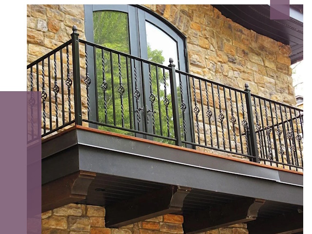 Балконные ограждения в Урае от 8180 руб. — купить | ПРОЛЁТ-Урй