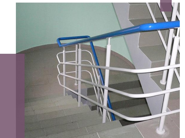 Перила в подъезде в Урае — установка и замена от 7555 руб. | ПРОЛЁТ-Урй