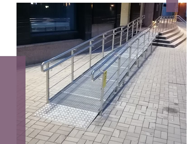 Ремонт пандусов в Урае — восстановление от 8858 руб.