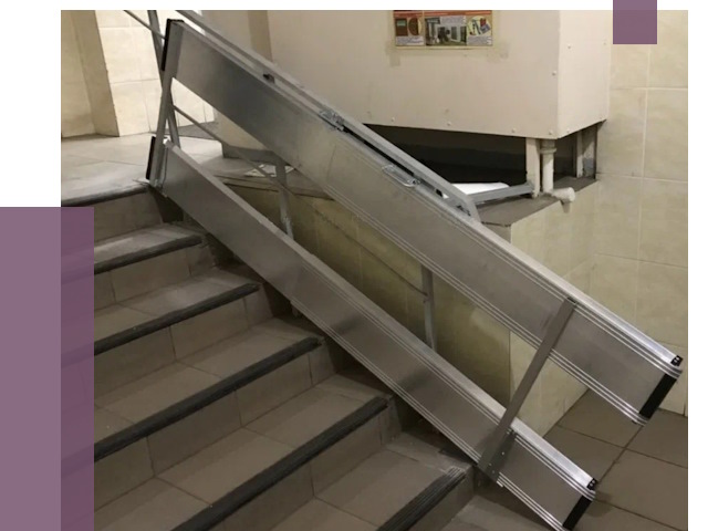 Откидные пандусы в Урае от 6774 руб. — купить | ПРОЛЁТ-Урй