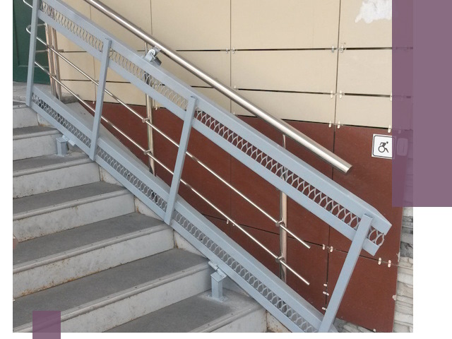 Изготовление откидных пандусов под ключ в Урае