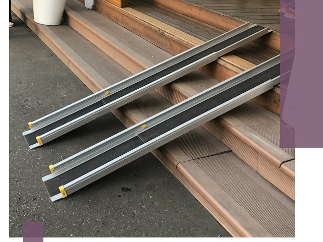 Телескопические пандусы под ключ в Урае — изготовление и монтаж