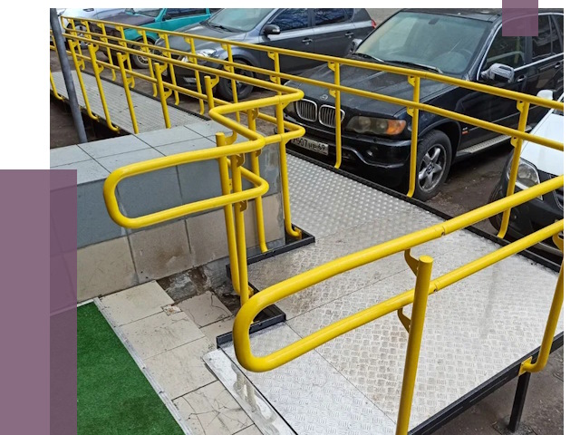 Стационарные пандусы в Урае от 12505 руб. | ПРОЛЁТ-Урй