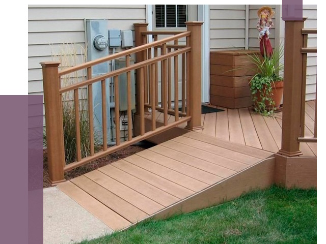 Пандус на крыльцо в Урае под ключ от 7920 руб. 