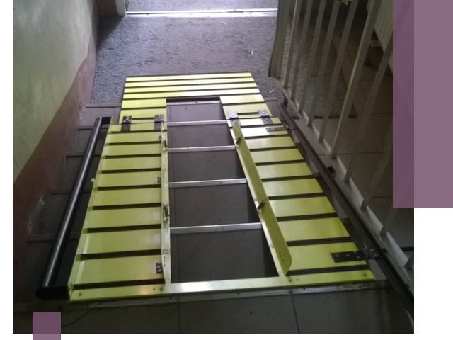 Профессиональный монтаж пандуса в подъезд в Урае