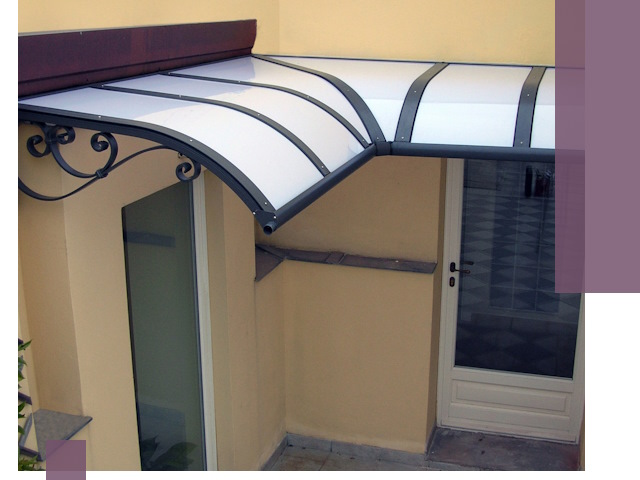 Монтаж козырьков любой сложности в Урае под ключ