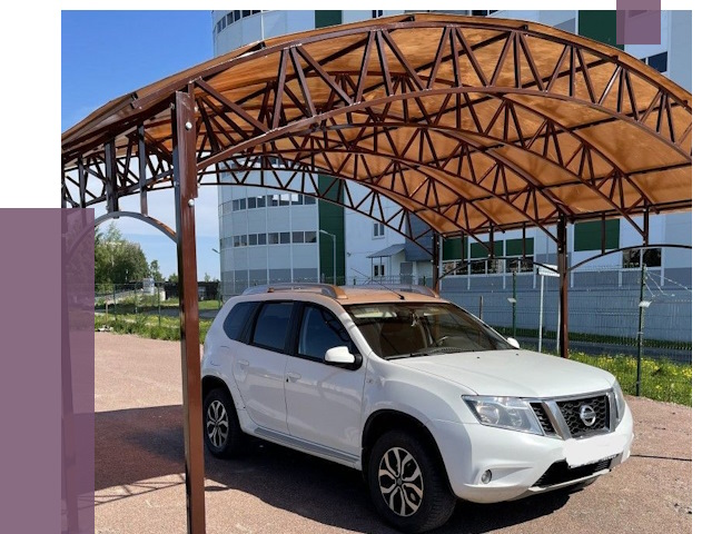 Недорогие навесы в Урае от 43768 руб. | ПРОЛЁТ-Урй