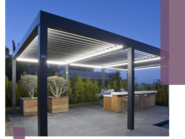 Навесы отдельно стоящие под ключ в Урае из металла и поликарбоната