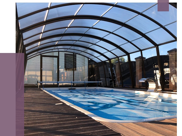 Навесы для бассейна в Урае от 17090 руб. под ключ | ПРОЛЁТ-Урй