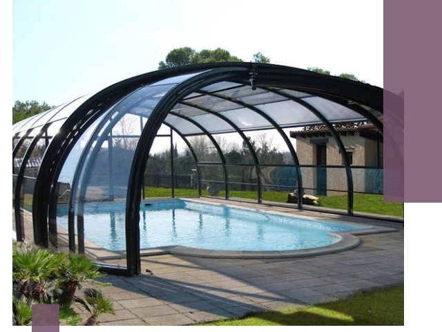 Навесы для бассейна в Урае: изготовление и монтаж под ключ