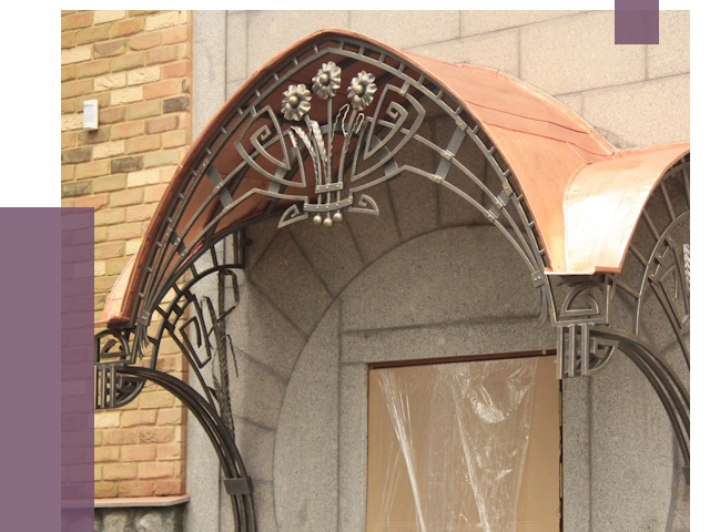 Арочные козырьки в Урае от 14850 руб. 