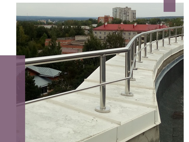 Парапеты и ограждения кровли в Урае от 5054 руб. 