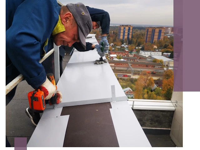 Монтаж парапетов в Урае — установка прочных металлических ограждений