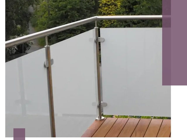 Алюминиевые парапеты для балконов и террас в Урае