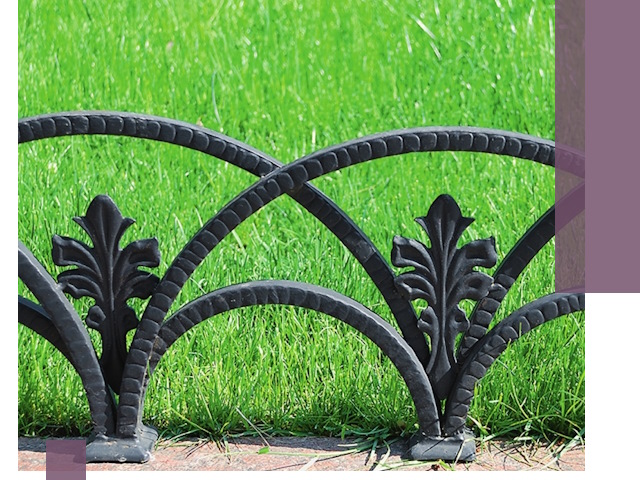 Декоративные металлические бордюры под ключ в Урае