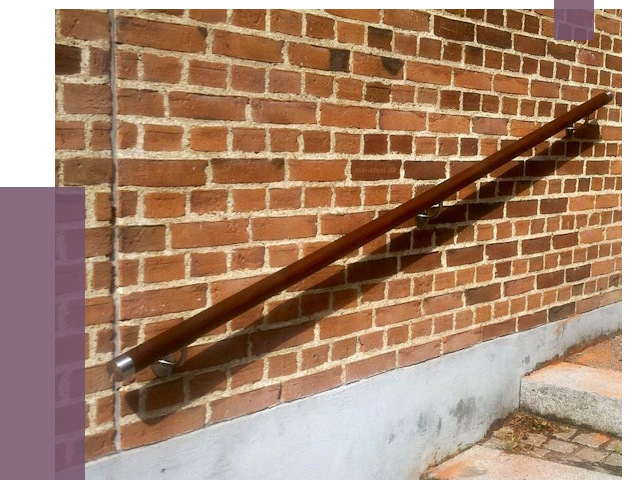 Изготовление пристенных поручней в Урае от 4533 руб. — ПРОЛЁТ-Урй